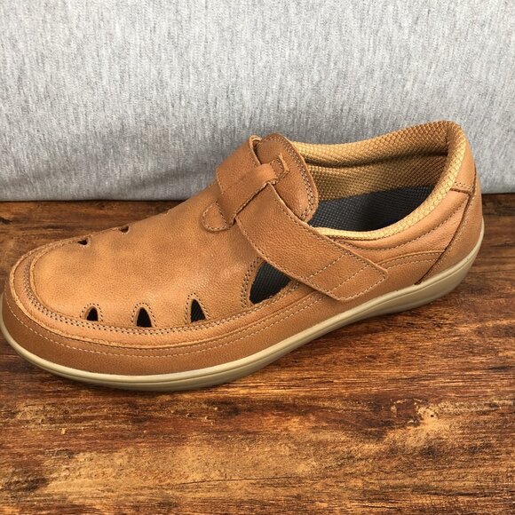Orthofeet Serene Women's 11.5 WIDE Brown Leather‎ Casual Comfort Walking Shoes - Picture 8 of 11